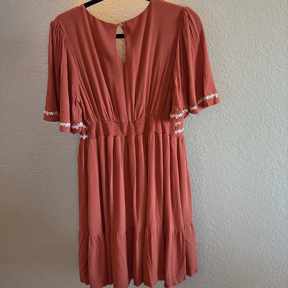 Baltic Born In Loom Santa Fe Dress/ Rust/ Size Large/ NWT - Picture 5 of 6